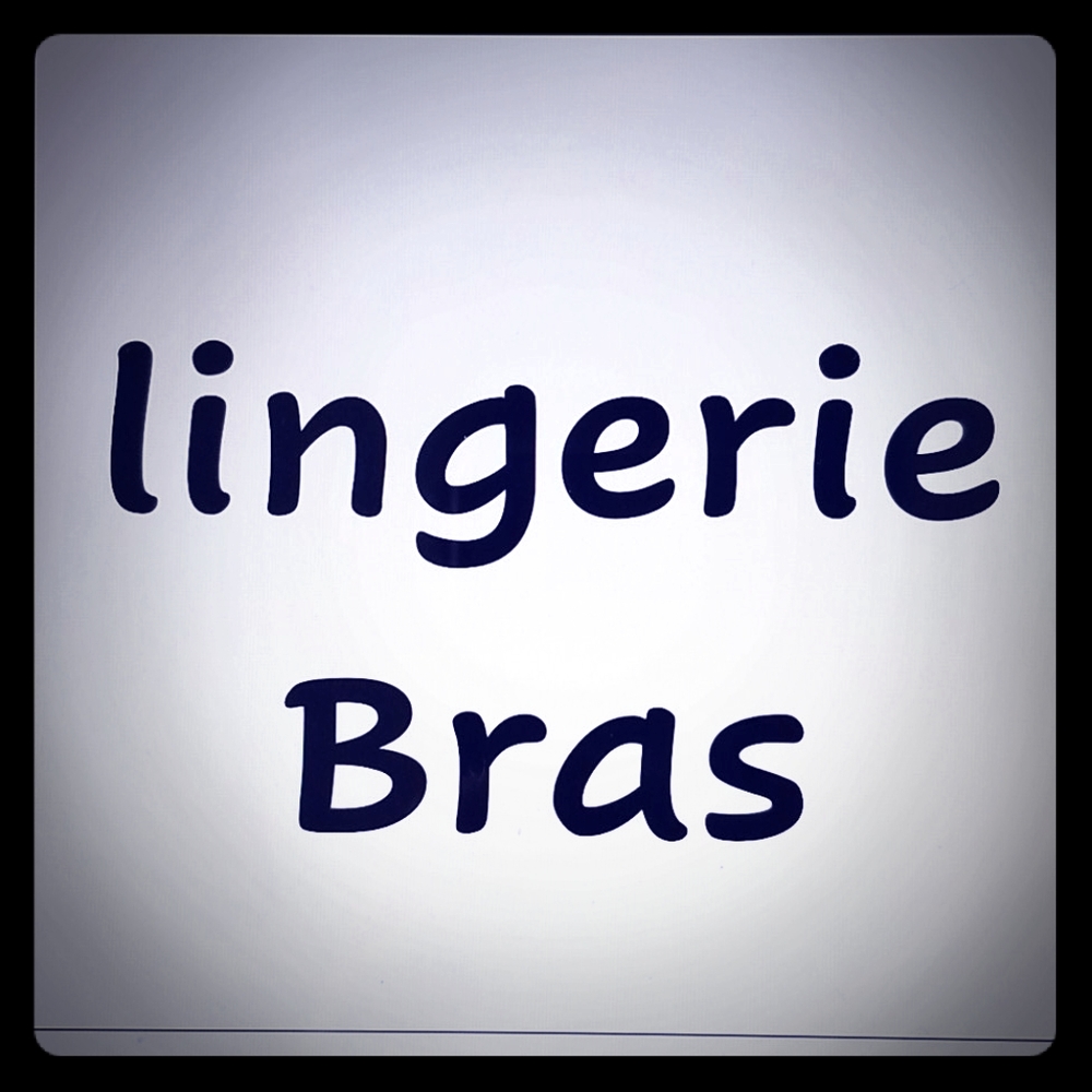 Lingerie and intimates